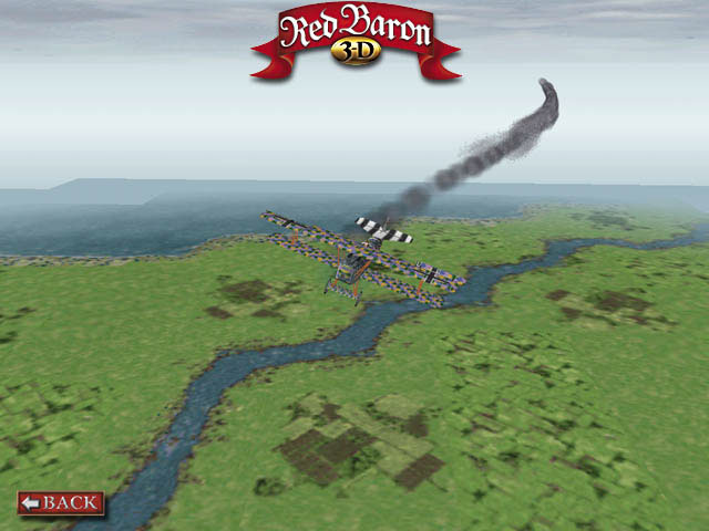 Red Baron 3D 3 D PC classic WWI dogfighting flight game  