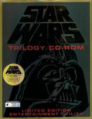 Star Wars Trilogy CD ROM Limited Edition Entertainment Utility