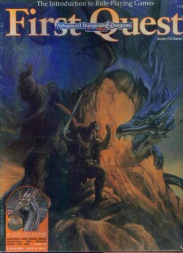 Advanced Dungeons & Dragons 2nd First Quest! SEALED BOX