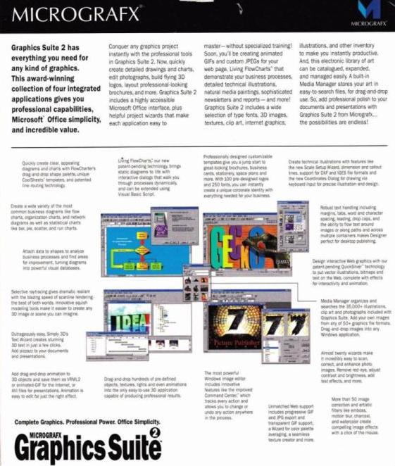 micrografx flowcharter micrografx graphics suite 2 manual pc cd picture micrografx flowcharter micrografx graphics suite 2 manual pc cd picture