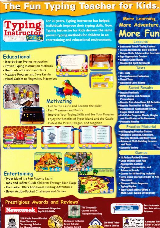 Typing software for kids