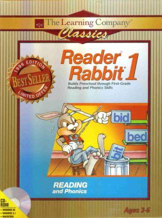 Reader Rabbit 1 Deluxe PC CD learn to read words phonics! Preschool - 1st Grade | eBay