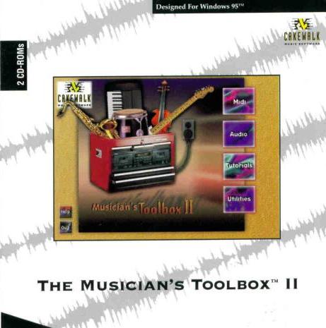 Musicians Toolbox Ii 2 Pc Cd Create Music, Record Tools
