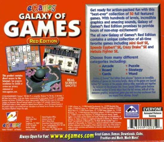 Galaxy Of Games Red Edition