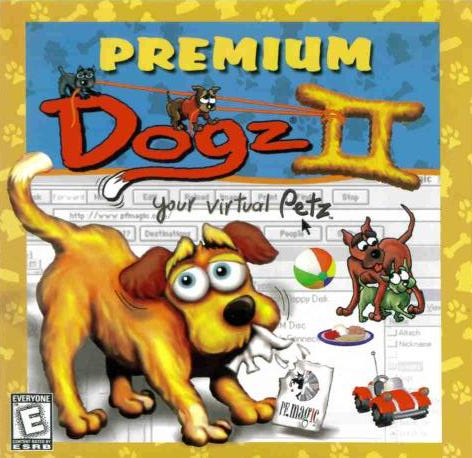 Dogz II 2 Premium Ver PC CD Sequel Enhance Wallpaper Desktop Virtual Dog Game