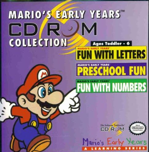 Marios Early Years Collection + Manual PC games! BOX